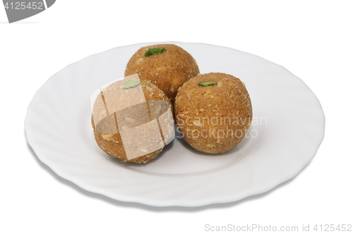 Image of Indian sweets on a plate