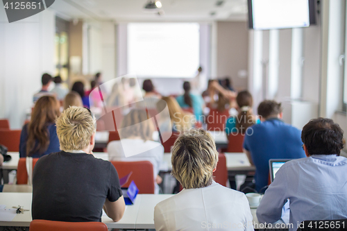 Image of Lecture at university.