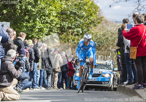 Image of The Cyclist Evaldas Siskevicius - Paris-Nice 2016 