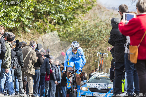 Image of The Cyclist Evaldas Siskevicius - Paris-Nice 2016 