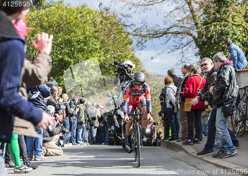 Image of The Cyclist Philippe Gilbert - Paris-Nice 2016