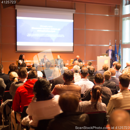 Image of Audience at the conference hall.