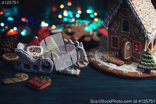 Image of Different ginger cookies