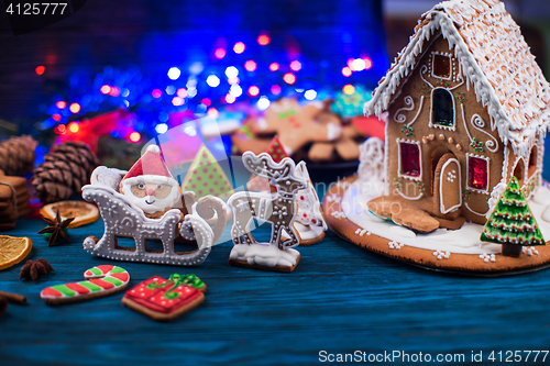 Image of Different ginger cookies