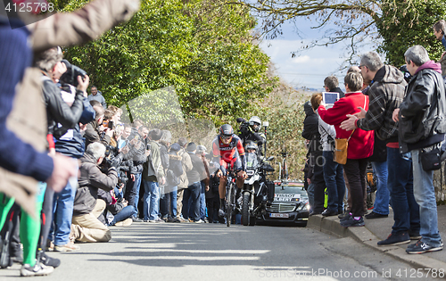 Image of The Cyclist Philippe Gilbert - Paris-Nice 2016