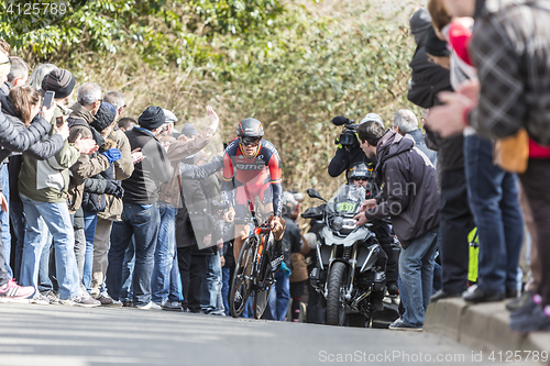 Image of The Cyclist Philippe Gilbert - Paris-Nice 2016