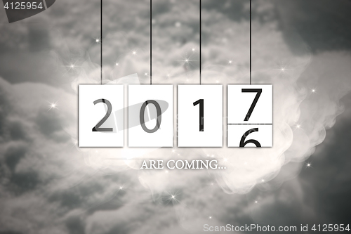 Image of Happy New Year 2017 background.