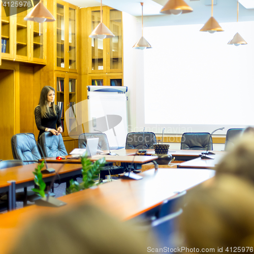 Image of Lecture at university.