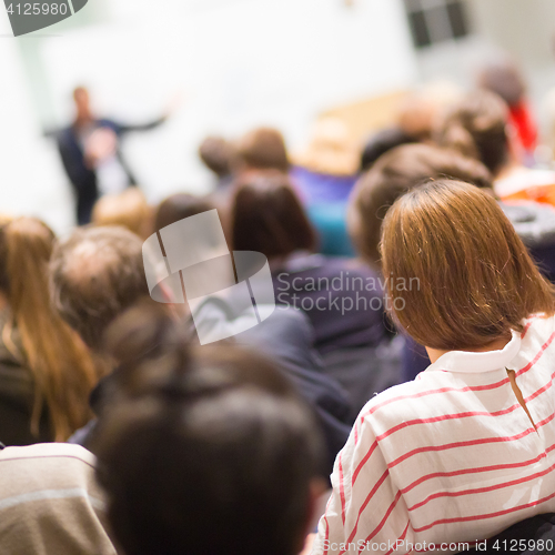 Image of Lecture at university.