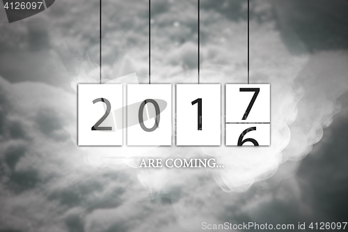 Image of Happy New Year 2017 background.