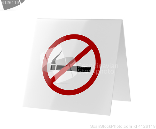 Image of No smoking sign