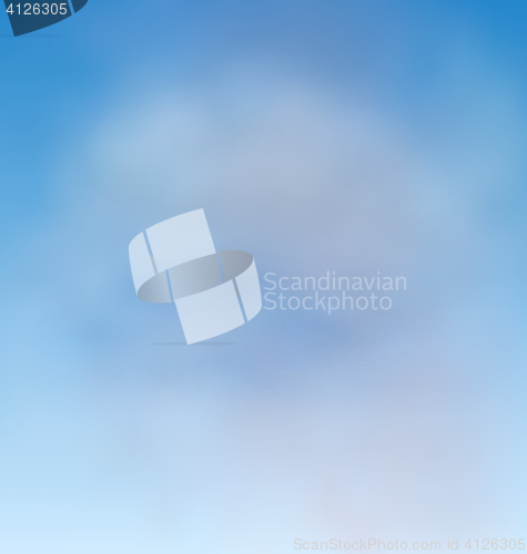 Image of Background Blue Sky and Clouds