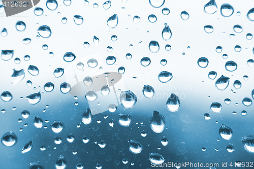 Image of water drops texture