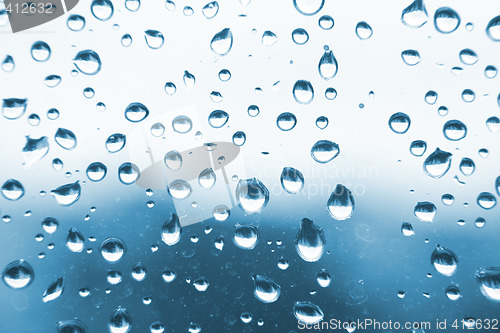 Image of water drops texture