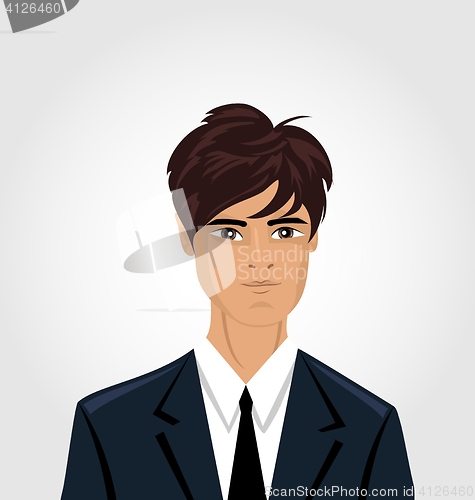 Image of Front face portrait avatar office manager
