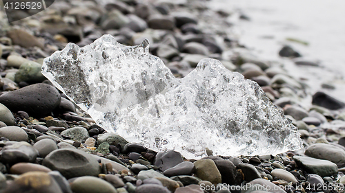 Image of Close-up of melting ice in Jokulsarlon - Iceland