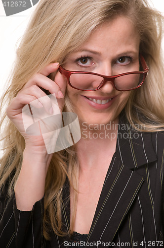 Image of Business woman in glasses