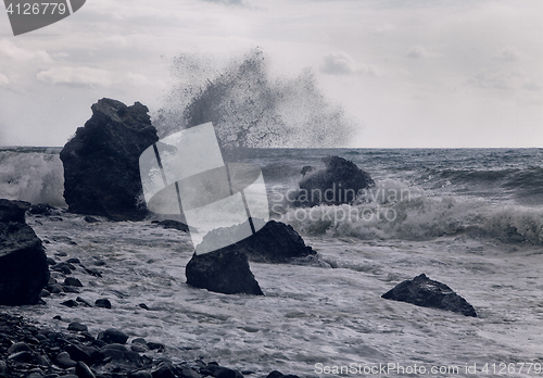 Image of Storm at the coast