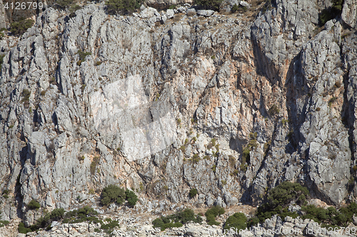 Image of Vertical cliff wall