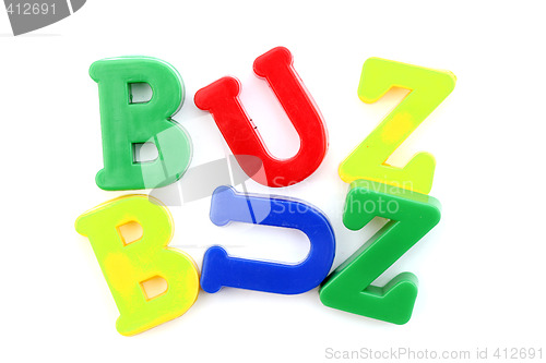 Image of Close-up of letters