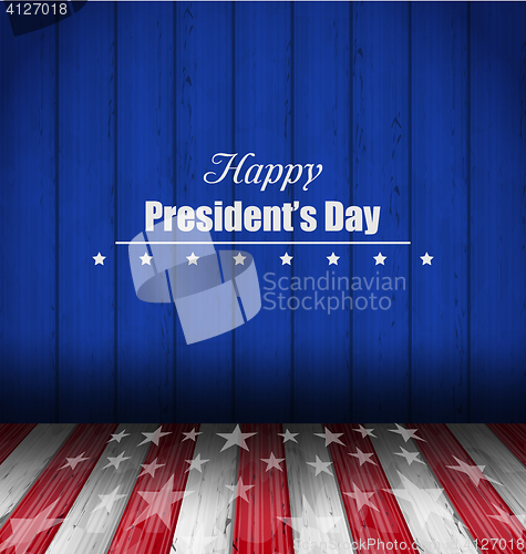 Image of Abstract Wallpaper for Happy Presidents Day of USA