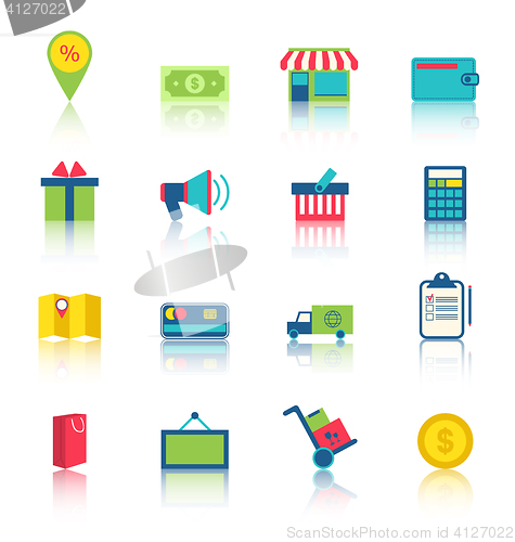 Image of E-commerce Shopping Symbo