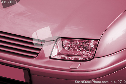 Image of Close-up picture of a car.