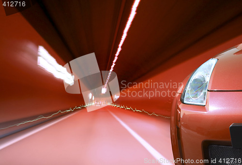 Image of Car on the highway.