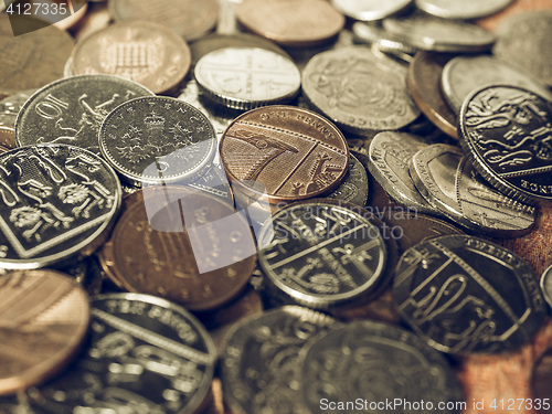 Image of Vintage Pound coins