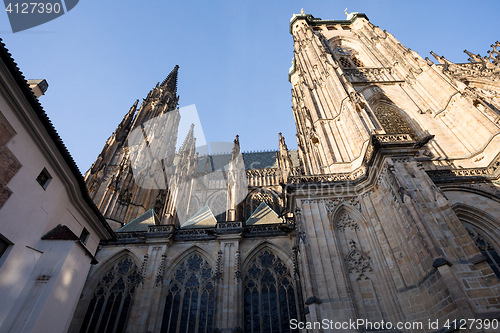 Image of st. vitus cathedral in prague czech republic 