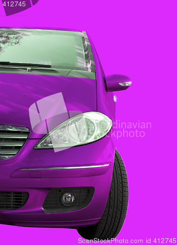 Image of Pink car