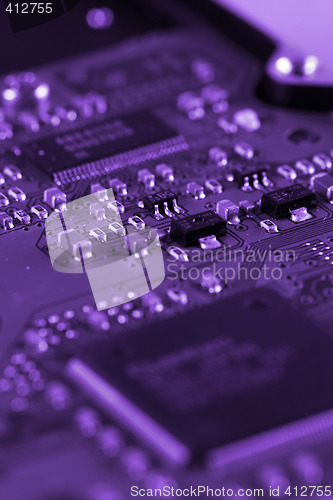 Image of Electronic circuit board