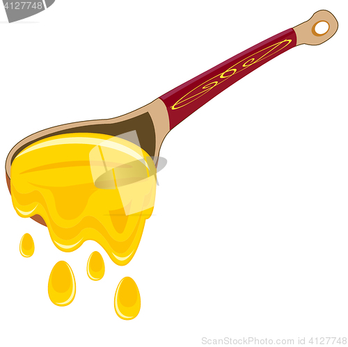 Image of Spoon with honey