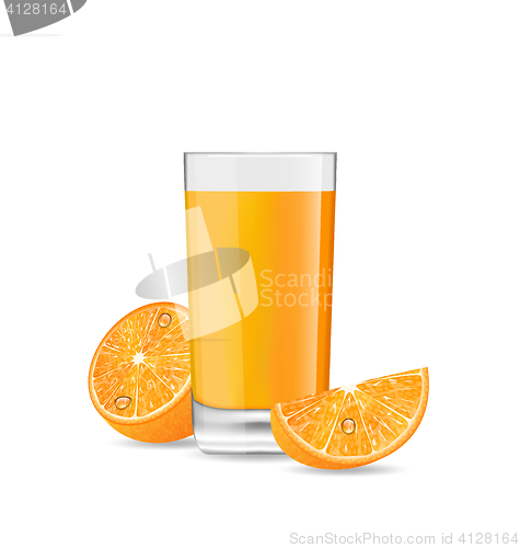 Image of Orange Cocktail with Slice