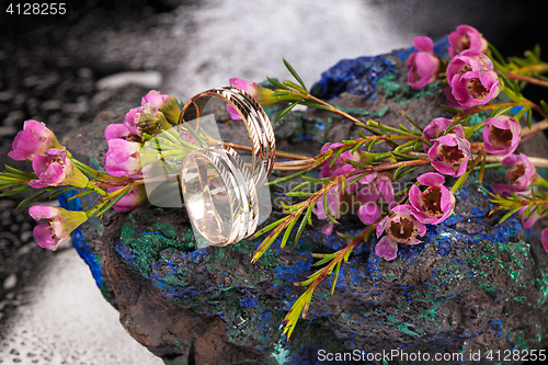 Image of Rings, Stones And Flowers