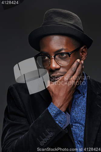 Image of The thinking black man