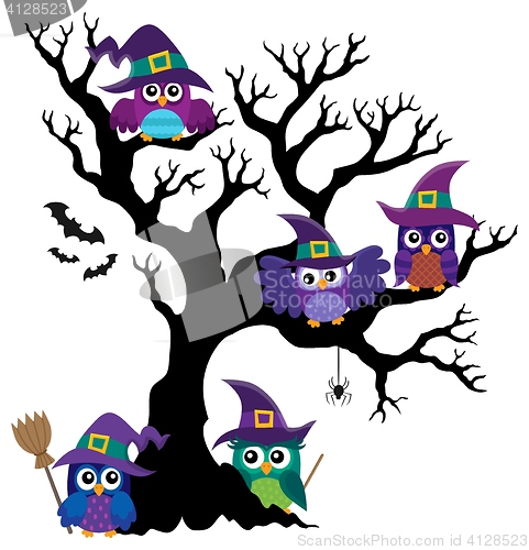 Image of Owl witches theme image 1