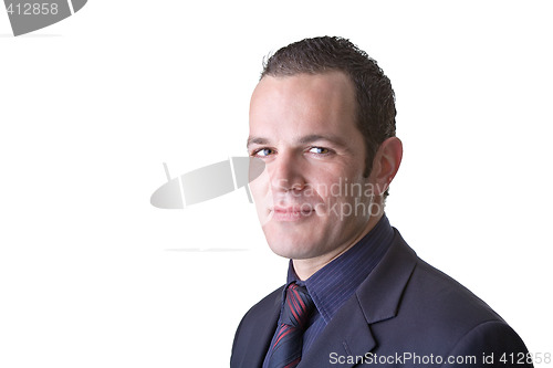 Image of Young Man in a Suit