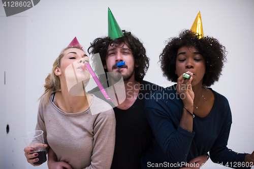 Image of confetti party