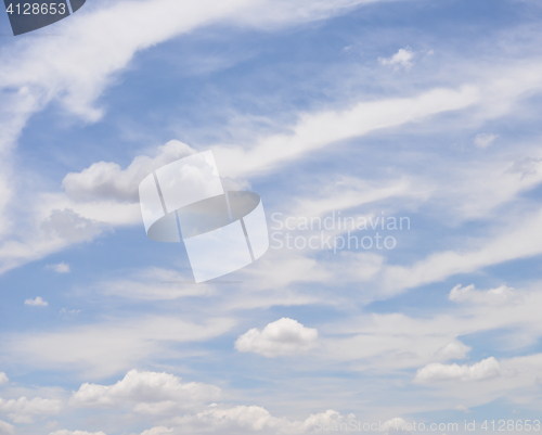 Image of blue sky