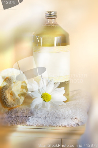 Image of Linen water on towel