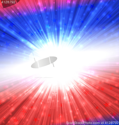 Image of Illustration Abstract Background for National Holidays