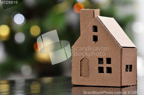 Image of Miniature paper house