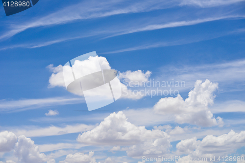 Image of blue sky