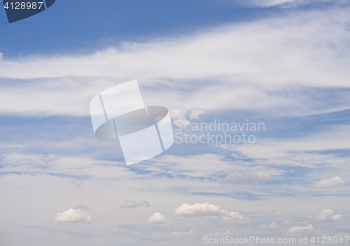 Image of blue sky