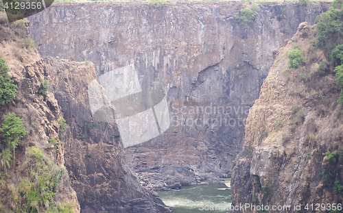 Image of empty waterfall