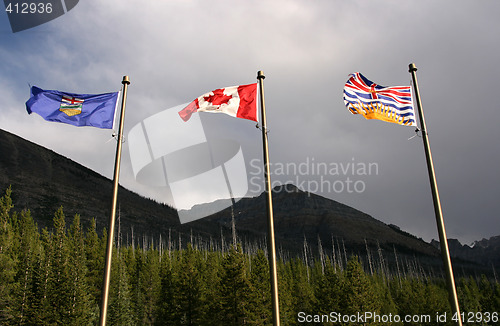Image of Flags - Canada provinces