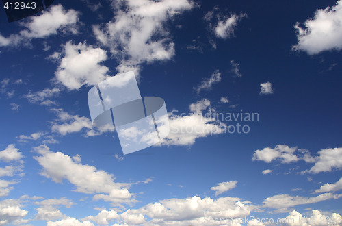 Image of White clouds