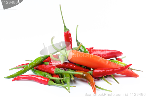 Image of Heap of Chili Peppers