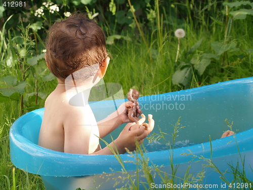 Image of outdoor bath